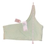 Charlie Holiday Lime Green One-Shoulder Bikini Photo 5