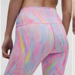 Lululemon Wunder train high rise leggings prism Marble multi rainbow 8 Photo 2