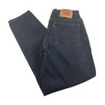 Levi's ‎ 550 Relaxed Fit Black Jeans Women's Classic Denim Pants size 12 women's Photo 0