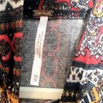 Free People  Donatella Turtleneck Paisley Stripped Long Sleeve XS Photo 3