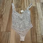 Free People  Intimately Sparks Fly Corset Bodysuit Photo 1