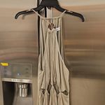 Reiss ππ Marta Resortwear Midi Dress ~ Khaki US 10 NWT Photo 11