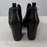 Kelsi Dagger  Leather Pull On Heeled Bootie in Black Size 9.5 Photo 4