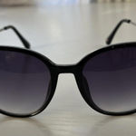 Tommy Hilfiger BELLATRIX WP Women's Black Frame Gray Purple Lens Sunglasses Photo 0