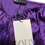 ZARA  Ruched Sweetheart Dress M Photo 2