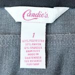 Candie's NWT  Gray Slimming Pencil Skirt City Fit Size 1 Photo 3