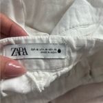 ZARA preloved High Waist Black and White linen Shorts medium Photo 2