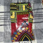 Red dashiki African top Size L Photo 3
