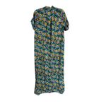 DVF X Onia Renee Cotton Beach Dress in Sea Green in Size Large Photo 3