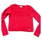 The Limit too cropped Cardigan bolero Sweater size L Red Size L Photo 0