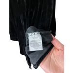 Rebecca Malone  Black Velvet Button Up‎ Blouse Size XL Photo 4