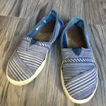 Toms ‎ striped slip on sneakers Photo 0