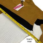 Andree by Unit NEW  Colorblock Cozy Crewneck Sweater Fall Holiday Size 1X Photo 8