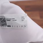 ASOS DESIGN White High Waisted Bikini Bottoms Size 4 Photo 1