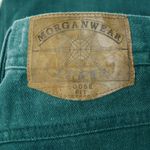 Vintage 80s Morgan Wear Green High Waisted Jeans Size 26 Photo 5
