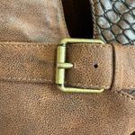 Beartraps Lexis Block Heel Bootie Brush Brown Croco Size 9.5 Photo 7