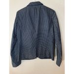 J.Crew navy blue polka dot schoolboy blazer in cotton 6 Photo 5