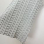 Madewell The Signature Shimmer Knit Cutaway Sweater Tank Ribbed Gray XS NWT Photo 7