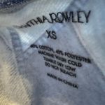 Cynthia Rowley EUC  DIXIE DENIM PRINTED SWEATPANTS - DENIM Sz XS Photo 7