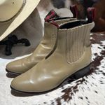 Red Diamond Leather Chelsea Boot Beige Size 28 A11 Photo 0