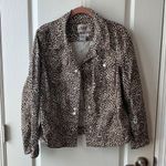Live a Little Leopard print jean jacket by LAL Photo 1
