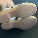 Clarks  Women's Giselle Beach White Leather Wedge Sandal, size 11 🔥 Photo 5