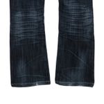 Almost Famous Y2k  Ripped Low Rise Flared Jeans Size 5 Waist 28" Photo 2