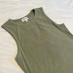 Kaileigh Green Ribbed Tank Bodysuit Photo 1