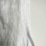 Ears Of Buddha Chrissy Sleeveless Silk Button Down Top Lace Detail Size XS‎ White Photo 2