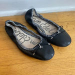 Sam Edelman Black Leather Ballet Flats Photo 0