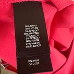 Kenneth Cole  Size 10 Guava Hot Pink Ruched Exposed Back Zip Dress Photo 6