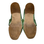 Free People  Mule Size 36 US 6 At Ease Loafer Slip On‎ Shoes Green Made In Spain Photo 7