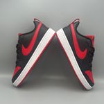 Nike Court Borough Low 2 Big Kids' Shoes/color Black/White/University Red Photo 9
