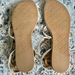 Badgley Mischka Metallic Jeweled Sandals Photo 3