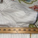 Nautica  women’s size XXL cold shoulder embroidered top blue white striped new Photo 4