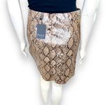 Red Dress Boutique | Vegan Leather Metallic Animal Snake Print Mini Skirt Fate Photo 6
