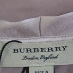 Burberry Antique Taupe Pink 100% Silk Tie-neck Midi Dress NWOT Photo 8