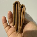 Coach  Signature‎ Wallet Brown Tan Trifold C Photo 2