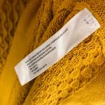 Eloquii Mustard Yellow Long Sleeve Honeycomb Turtleneck Sweater Dress Size 14 Photo 3