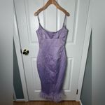 House Of CB  Helena Orchid Satin Midi Dress XS Photo 2