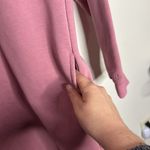 Pact Organic Cotton Sweatshirt Dress in Desert Rose brushed on inside Size M Photo 7