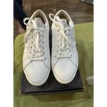 Vionic Women's Kearny Platform Lace Up Sneaker White Size 11 Wide Metallic Photo 3