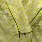Lucy & Co Yellow Floral Print Jacket(Size M) Green Size M Photo 4