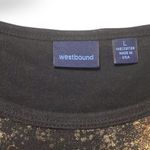 Westbound Graphic Tee with Red and Brown Tones Photo 6