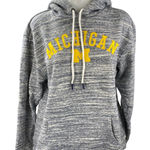 Champion  Women's Gray University of Michigan Hoodie Hooded Sweatshirt Top Sz M Photo 0