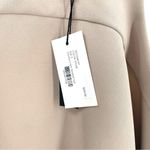 Milly NWT Sleeveless Italian Cady Trapeze Flowy Beige Tan Blouse Top Photo 6