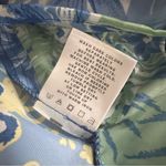 Koret Vintage 90’s Jacket Coastal Vacation Beach Print with Shoulder Pads Blue Size XL Photo 9