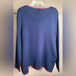 Allison Daley  knitted Hippie Patchwork Long Sleeve Granny Cardigan Sweater|Sz:2x Photo 4