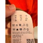 BOSS Women's Orange Red Tie Wasit Collared Jawana Blazer Jacket Size US 0 Photo 6