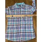 Wrangler  Blues Women Button Up Shirt Small Cowboy‎ Western Pearl Snap Rodeo Photo 6